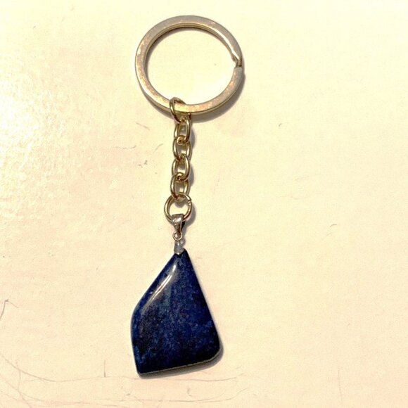 Lapis Lazuli Keychain – Wisdom, Truth & Inner Vision - Picture 3 of 7